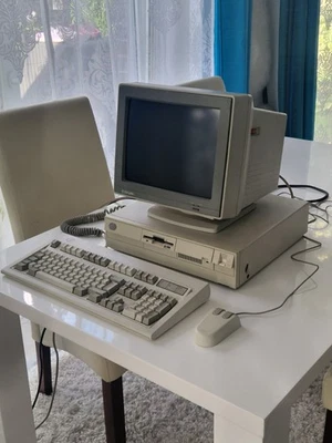 IBM PS2 Model 30 TYPE 8530 Retro Vintage Pc Computer Desktop Komplett - Bild 1 von 4