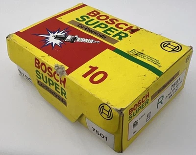 NUEVO 10x Bujías Bosch SUPER WR 7 DC Porsche 944 Volvo NOS 0 242 235 537 OEM Foto 1 de 4