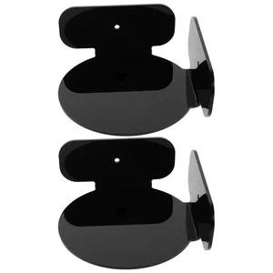 2 Stück Runde Eckregal Halterung - Acryl Wandmontage Überwachungskamera Halterung - Bild 1 von 12