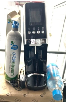 SodaStream Revolution Sparkling Water Machine Maker RVLTN001, w/CO2 & Bottle - Image 1 of 4