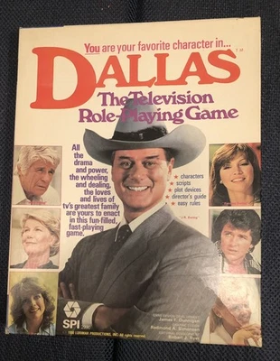 1980 SPI Dallas TV Show Board Game - Image 1 of 3