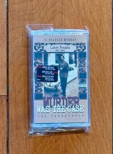 Murder Was the Case Snoop Dogg Cassette 1995 New Original Seal WATA CGC VGA Rate - Picture 1 of 4