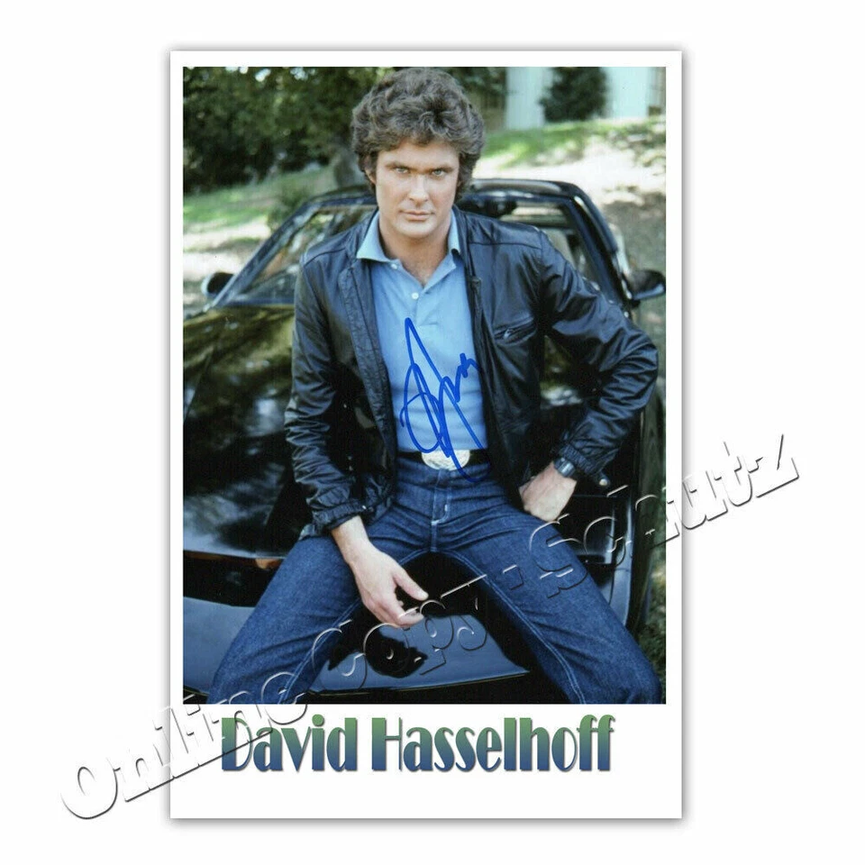 David Hasselhoff aus  Baywatch & Knight Rider  |  Autogrammfoto   - Bild 1 von 1