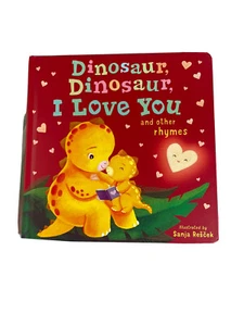 Dinosaur Dinosaur I Love You Early Reader Board Book Sanja Rescek NEW - Picture 1 of 2