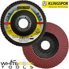 Klingspor Flap Disc Abrasive Mop Ceramic 115mm SMT674 Supra Metal Sanding Disc