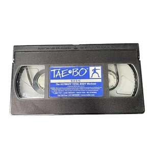 Vintage Tae Bo Workout Basic (VHS, 1998) - VERY GOOD - Picture 1 of 2
