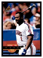 1994 Pinnacle #170 SAM HORN Cleveland Indians ~A4DD