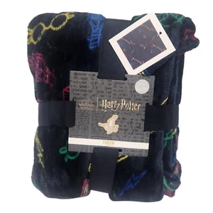 Harry Potter Wizarding World Fleece Throw Blanket Soft Plush 150x120cm - Picture 1 of 8
