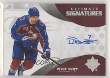 2020-21 Upper Deck Ultimate Collection Signatures Devon Toews #US-DT Auto