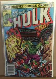 The Incredible Hulk #274 Marvel 1982 Insectoids Ironclad VG/VG+ - Picture 1 of 1