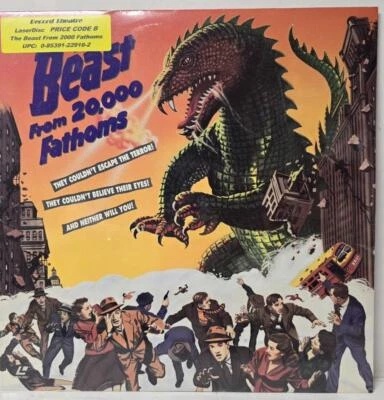 BEAST FROM 20,000 FATHOMS RAY HARRYHAUSEN  LASERDISC LASER DISC NEW SEALED - Image 1 of 2