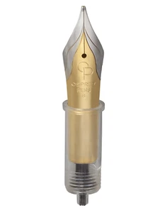 Jowo compatible Nib Unit with Osprey #6 Regular 2-Tone EEF, EF, F, M, and B Nib - Picture 1 of 6
