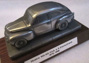 wonderful pewter-model VOLVO PV544 1965 1/43 "20 YEARS VOLVO-CLUB GERMANY 1998" - Picture 1 of 3
