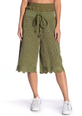 Culottes Fenty PUMA por Rihanna ojales de vieira verde M nuevos con etiquetas $220 Foto 1 de 4