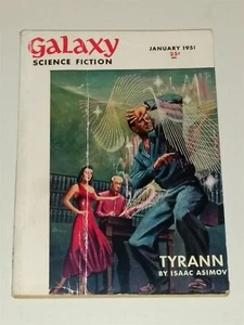 GALAXY SCIENCE MAGAZINE JANVIER 1951 PULP de science-fiction - Photo 1/3