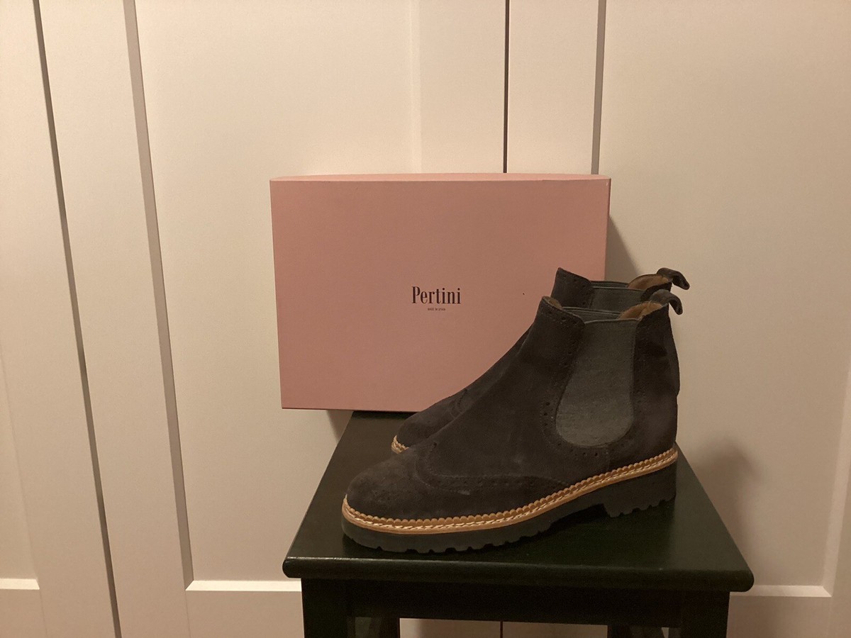 Pertini Chelsea Boots Marke Pertini Pertini Stiefeletten Blau - Main Image