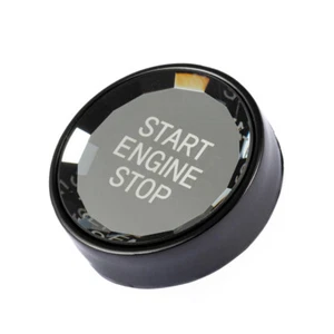 Black Crystal & ABS Car Front Start Switch Upgrade For Benz A CLA GLA 20 21 22 - Picture 1 of 4