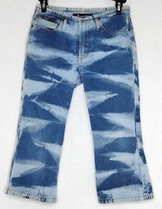 Lei Jeans Girls Blue Jeans Size 10 Straight Leg 100% Cotton Mid-Rise - Picture 1 of 7