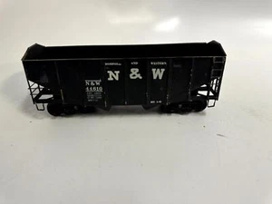 US HOBBIES KTM O SCALE 2R 2 BAY FISH BELLY NORFOLK & WESTERN COAL HOPPER - Picture 1 of 6