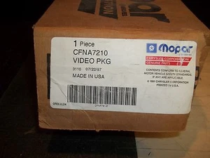 +New OEM Mopar CFNA7210 Video Package - Picture 1 of 2