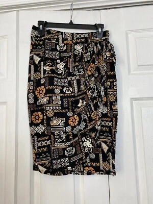 NEW Hot Topic Disney Size Small Moana Tribal Sarong Faux Wrap Skirt Womens S - Image 1 of 4