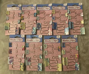 Fashion 3/4in & in clips!! Lot of 9- 6 pack clips- 54 Total Clips!! - Picture 1 of 8