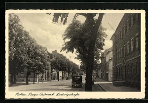 Rehau /Bayr. Ostmark, Ludwigstraße, Ansichtskarte  - Picture 1 of 2