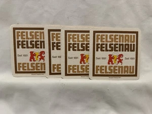 Lote de 4 posavasos tapa cerveza ~ Cervecería FELSENAU ~ - Imagen 1 de 2
