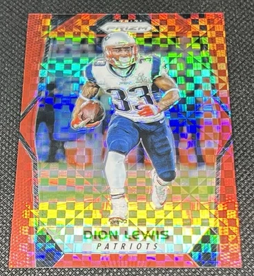 2017 Panini Prizm #126 Dion Lewis Prizm Red Power #/49 New England Patriots - Image 1 of 2