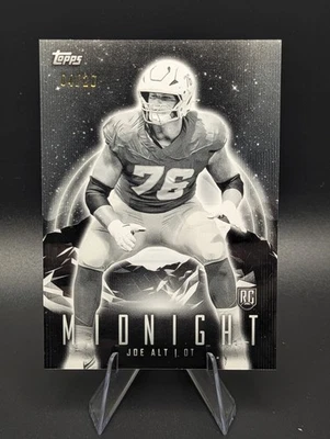 2024 Topps Midnight #51 - Joe Alt (RC) - SSP Equinox Parallel /20 - Image 1 of 2