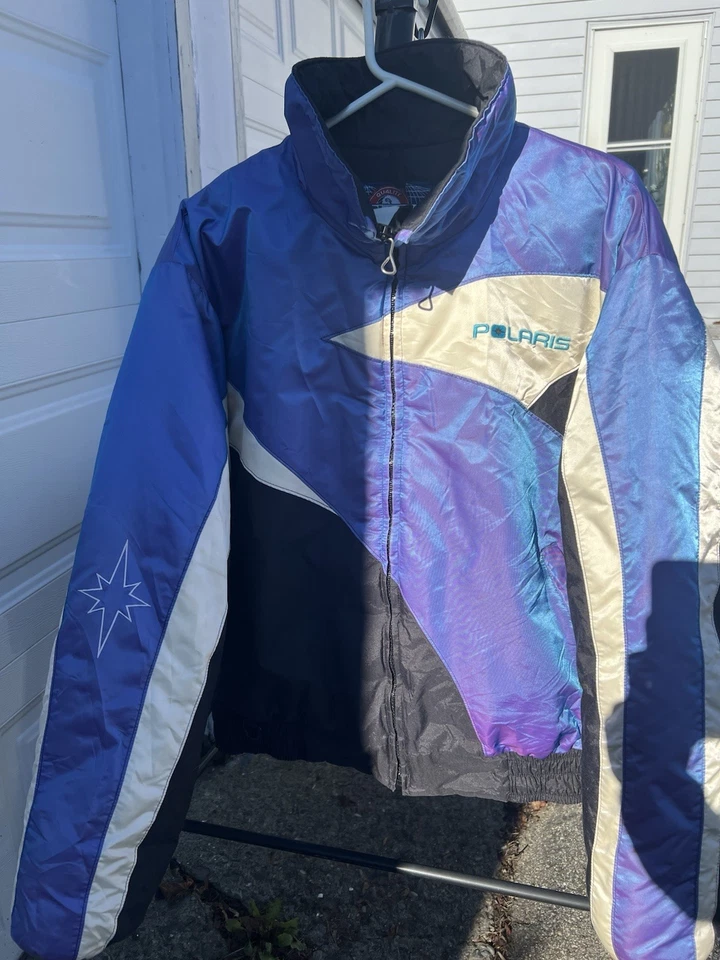 Awesome Vintage Polaris Indy Snowmobile Racing Jacket with Bibs Size Men’s XL - Image 1 of 4