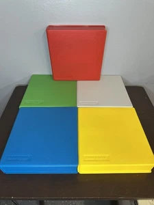 Floppy Disk Cube, Color Coder Library Case. Set Of 5 - Afbeelding 1 van 6