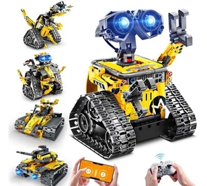 Robot Juguetes para Niños Set de Construcción 520 PCS App Control Remoto Robótica Kit Wall-E - Imagen 1 de 6
