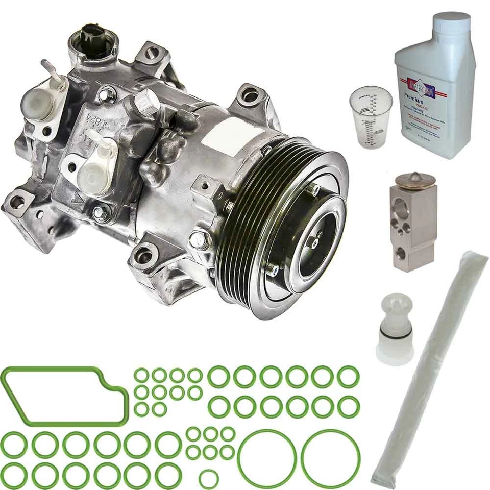 Compresor de aire acondicionado para Scion xD Toyota Matrix Omega con kit de reparación de aire acondicionado CSW Foto 1 de 1