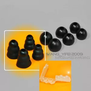 4 Pairs Triple Flange Earbuds Ear Tips For Beat Tour Sony Headphones L S Size - Picture 1 of 8