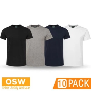 10 X Men's C of C Fitted Upf Protection Crew Neck Short Sleeve Tee - Bild 1 von 18