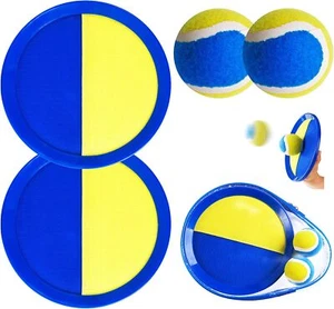 Catch Ball Game for Kids-Beach Toys Backyard Lawn Toss and Games Bule - Picture 1 of 7