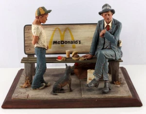 MICHAEL GARMAN / McDONALD'S PARK BENCH - Picture 1 of 14