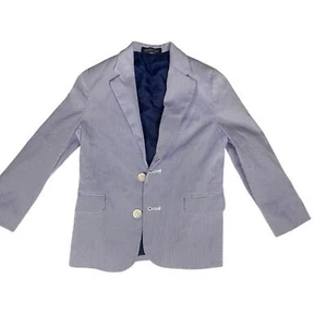 Kids blue and white striped - Picture 1 of 4