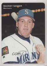 1994 Mother's Cookies Seattle Mariners Stadium Giveaway Mackey Sasser #22