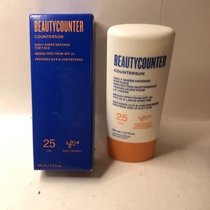 *Beautycounter* Countersun Sheer Defense Facial Sunscreen - (Exp: 1/2026) - NEW! - Picture 1 of 4