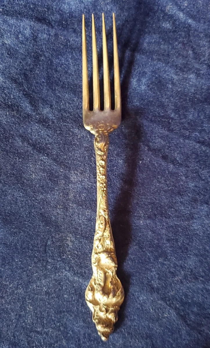 【リード＆バートン】純銀 スターリング／フォーク＆スプーン １組／Les six リード＆バートン】純銀 スターリング／フォーク＆スプーン 1組／Les