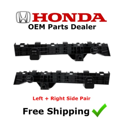 Par espaciador de soporte de parachoques delantero derecho + derecho Honda Odyssey 2011-2013 nuevo OEM Foto 1 de 4