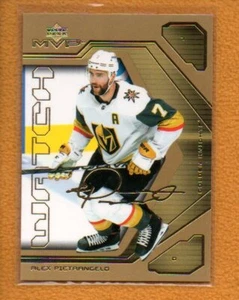 Alex Pietrangelo 2021-22 Upper Deck MVP Hockey 20th Anniversary Watch Gold #73 - Picture 1 of 2