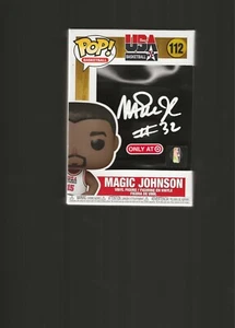 Magic Johnson Autographed  signed Funko Pop 125 - LA Lakers  Dream Team JSA - Picture 1 of 1