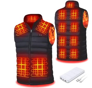 Gilet riscaldato da donna con power bank 15000 mah - XL (HC07) - Foto 1 di 3