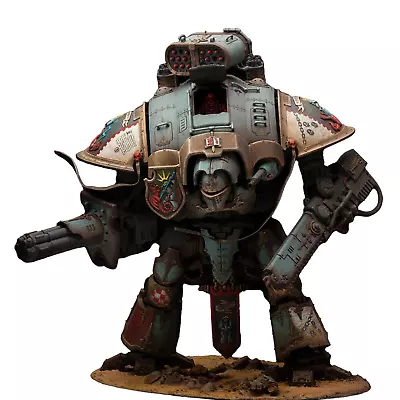 Knight Preceptor Canis Rex painted figure Warhammer 40k Pre-Sale | Museum - Image 1 of 4