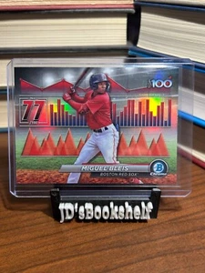 2024 Bowman Bowman Scouts' Top 100 #BTP-77 Miguel Bleis Boston Red Sox - Picture 1 of 2
