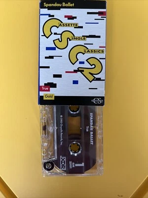 RARE Spandau Ballet True Cassette Single Classics 1983 &1990 Chrysalis 🎶 🎵 - Image 1 of 3
