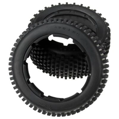 Rückseite Schmutz Reifen 2 STÜCKE FÜR 1/5 RC Buggy HPI BAJA RV KM 5B 170x80mm - Bild 1 von 4
